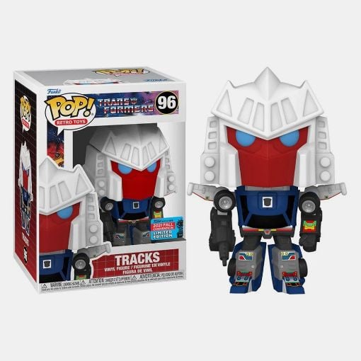Εικόνα της Funko Pop! Retro Toys: Transformers - Tracks (Convention Special Edition) #96 Vinyl Figure