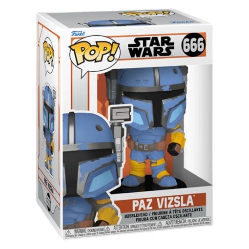 Εικόνα της Funko Pop! Disney Star Wars: The Mandalorian - Paz Vizsla #666 Bobble-Head Vinyl Figure