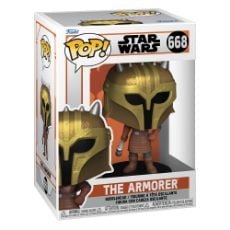 Εικόνα της Funko Pop! Disney Star Wars: The Mandalorian - The Amorer #668 Bobble-Head Vinyl Figure