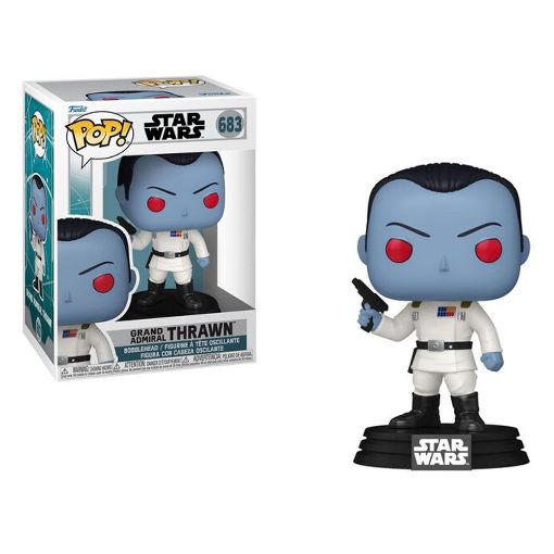 Εικόνα της Funko Pop! Disney: Star Wars Ahsoka S2 - Grand Admiral Thrawn #683 Bobble-Head Vinyl Figure