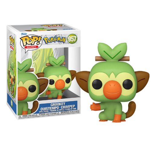 Εικόνα της Funko Pop! Games: Pokemon - Grookey #957 Vinyl Figure