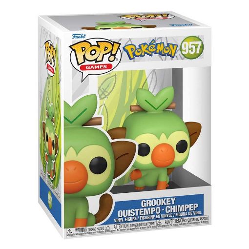 Εικόνα της Funko Pop! Games: Pokemon - Grookey #957 Vinyl Figure