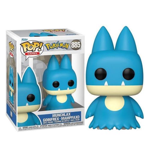 Εικόνα της Funko Pop! Games: Pokemon - Munchlax Goinfrex Mampfaxo #885 Vinyl Figure