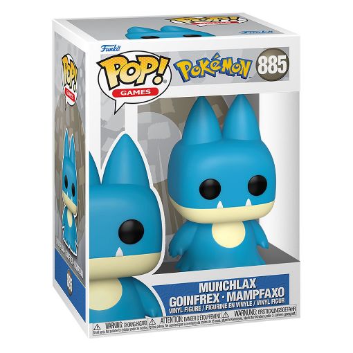 Εικόνα της Funko Pop! Games: Pokemon - Munchlax Goinfrex Mampfaxo #885 Vinyl Figure