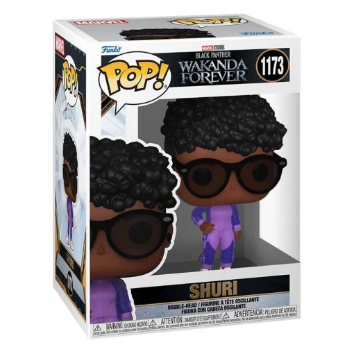 Εικόνα της Funko Pop! Marvel: Black Panther Wakanda Forever - Shuri #1173 Bobble-Head Vinyl Figure