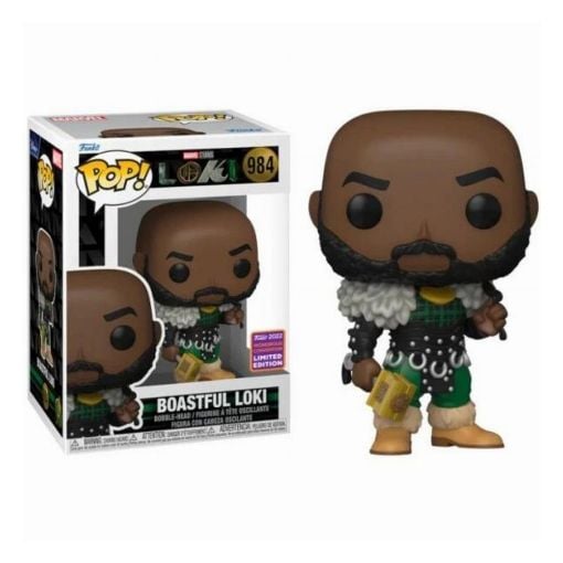 Εικόνα της Funko Pop! Marvel: Loki - Boastful Loki (Convention Limited Edition) #984 Bobble-Head Vinyl Figure