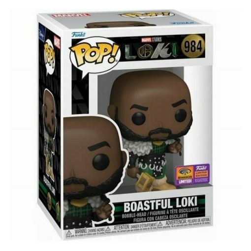 Εικόνα της Funko Pop! Marvel: Loki - Boastful Loki (Convention Limited Edition) #984 Bobble-Head Vinyl Figure