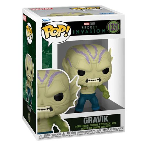 Εικόνα της Funko Pop! Marvel: Secret Invasion - Gravik #1331 Bobble-Head Vinyl Figure