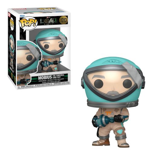Εικόνα της Funko Pop! Marvel: Loki Season 2 - Mobius (TVA Temporal Core Suit) #1313 Bobble-Head Vinyl Figure
