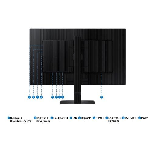 Εικόνα της Οθόνη Samsung ViewFinity S8 S80UD 27" IPS 4K UHD HDR10 LS27D800UAUXEN