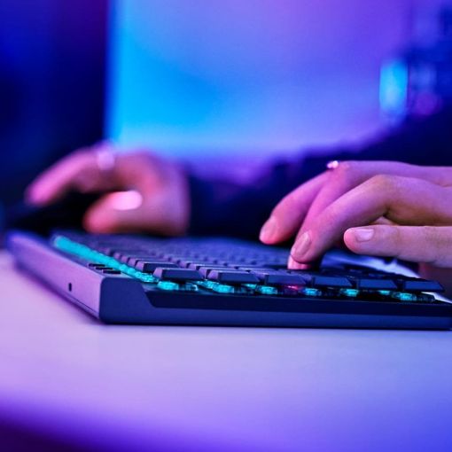 Εικόνα της Πληκτρολόγιο Logitech G515 Lightspeed TKL Wireless RGB (US) Black/Tactile 920-012538