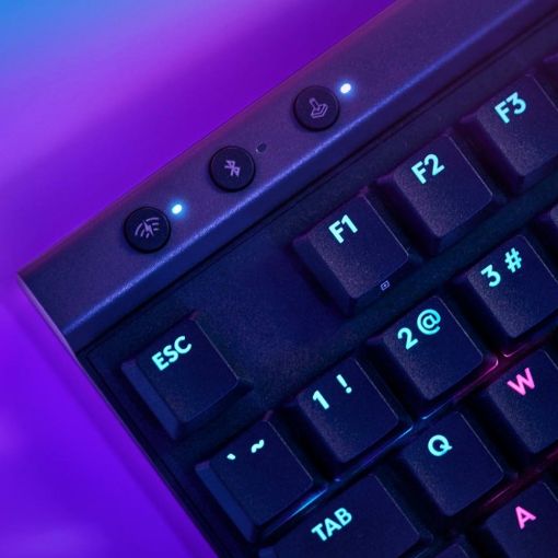 Εικόνα της Πληκτρολόγιο Logitech G515 Lightspeed TKL Wireless RGB (US) Black/Tactile 920-012538