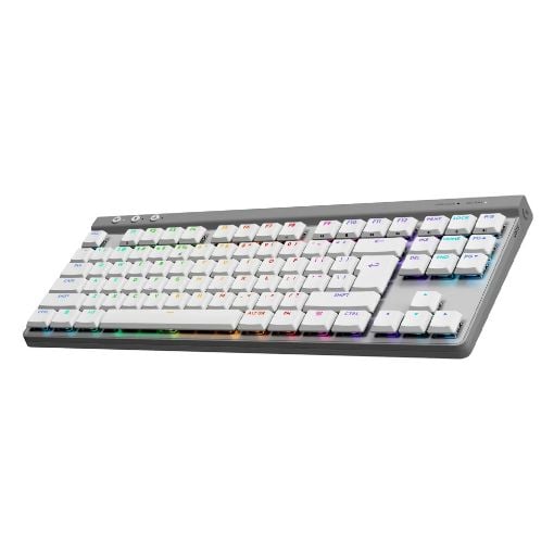 Εικόνα της Πληκτρολόγιο Logitech G515 Lightspeed TKL Wireless RGB (US) White/Tactile 920-012539