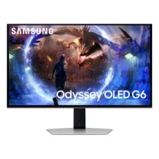 Εικόνα της Οθόνη Samsung Odyssey G6 G60SD 27" OLED QHD 360Hz HDR10+ Silver LS27DG602SUXEN
