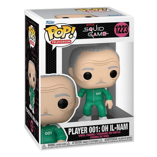 Εικόνα της Funko Pop! Television: Squid Game - Player 001: Oh Il-Nam #1223 Vinyl Figure