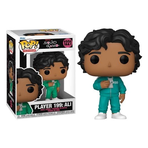 Εικόνα της Funko Pop! Television: Squid Game - Player 199: Ali #1221 Vinyl Figure