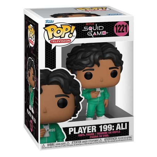 Εικόνα της Funko Pop! Television: Squid Game - Player 199: Ali #1221 Vinyl Figure