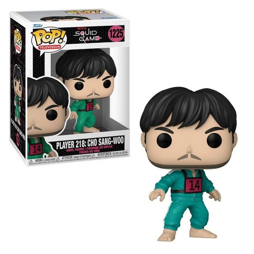 Εικόνα της Funko Pop! Television: Squid Game - Player 218 Sang-Woo #1225 Vinyl Figure