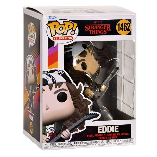 Εικόνα της Funko Pop! Television: Stranger Things - Eddie (Hunter) (with Guitar​​) #1462 Vinyl Figure
