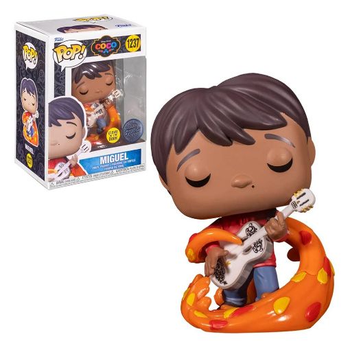 Εικόνα της Funko Pop! Disney: Coco - Miguel (with Guitar) (Glows in the Dark) (Special Edition) #1237 Vinyl Figure
