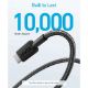 Εικόνα της Καλώδιο Anker 322 USB-A to USB-C 0.9m Black A81H5G11