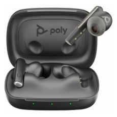 Εικόνα της Earbuds Poly Voyager Free 60 UC + BT700 USB-C Adapter + Basic Charge Case Carbon Black 7Y8H4AA