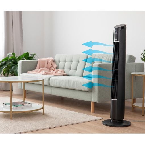 Εικόνα της Ανεμιστήρας Πύργος Sencor 50W με Τηλεχειριστήριο & Wi-Fi SFT 4207BK