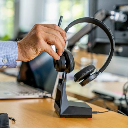 Εικόνα της Headset Poly Voyager 4320 Bluetooth USB-A + BT700 Dongle 76U49AA
