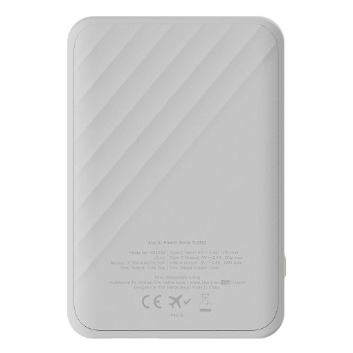 Εικόνα της PowerBank Xtorm Go2 5.000mAh 12W Ash White XG2050