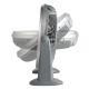 Εικόνα της Ανεμιστήρας Estia Hurricane Επιδαπέδιος 50cm 90W Ασημί 06-21184