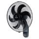 Εικόνα της Ανεμιστήρας Estia Bow Επιτοίχιος 45cm 75W Μαύρος 06-21177