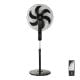 Εικόνα της Ανεμιστήρας Estia Bow Stand Επιδαπέδιος 45cm 75W Μαύρος 06-21153