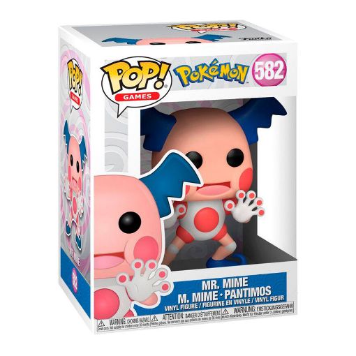 Εικόνα της Funko Pop! Games: Pokemon - Mr. Mime M. Mime - Pantimos #582 Vinyl Figure