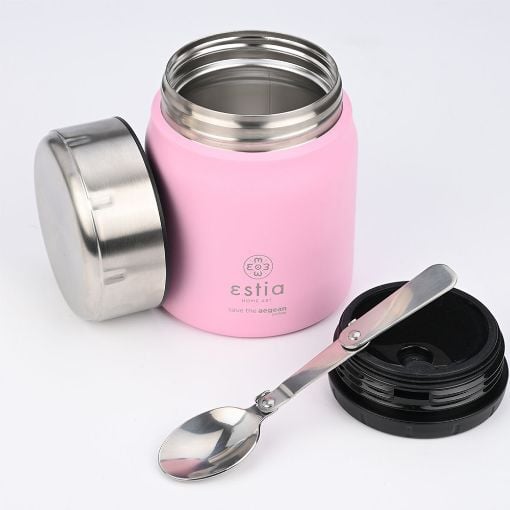 Εικόνα της Θερμός Lunch Pot Estia Save The Aegean 0.5lt Blossom Rose 01-21665