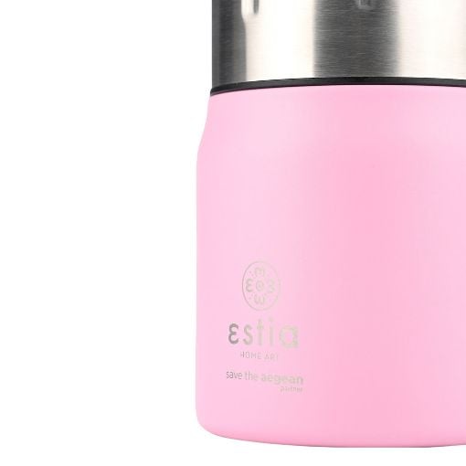 Εικόνα της Θερμός Lunch Pot Estia Save The Aegean 0.5lt Blossom Rose 01-21665