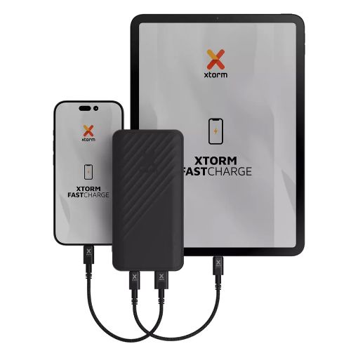 Εικόνα της PowerBank Xtorm Go2 20.000mAh 15W Charcoal Black XG2201