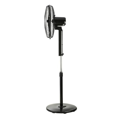 Εικόνα της Ανεμιστήρας Estia Bow Stand Επιδαπέδιος 40cm με Τηλεχειριστήριο 60W Black 06-21122