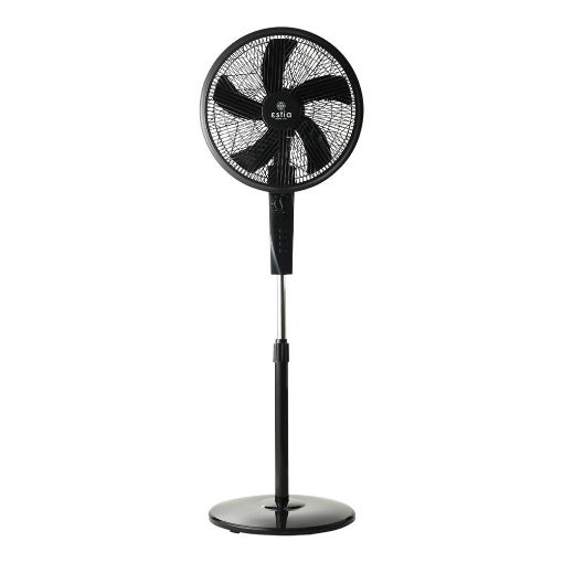 Εικόνα της Ανεμιστήρας Estia Aither Stand Επιδαπέδιος 40cm με Χρονοδιακόπτη 45W Black 06-21160