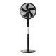 Εικόνα της Ανεμιστήρας Estia Aither Stand Επιδαπέδιος 40cm με Χρονοδιακόπτη 45W Black 06-21160