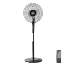 Εικόνα της Ανεμιστήρας Estia Abel Stand Επιδαπέδιος 40cm με Τηλεχειριστήριο 60W Black 06-21528