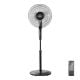 Εικόνα της Ανεμιστήρας Estia Abel Stand Επιδαπέδιος 40cm με Τηλεχειριστήριο 60W Black 06-21528