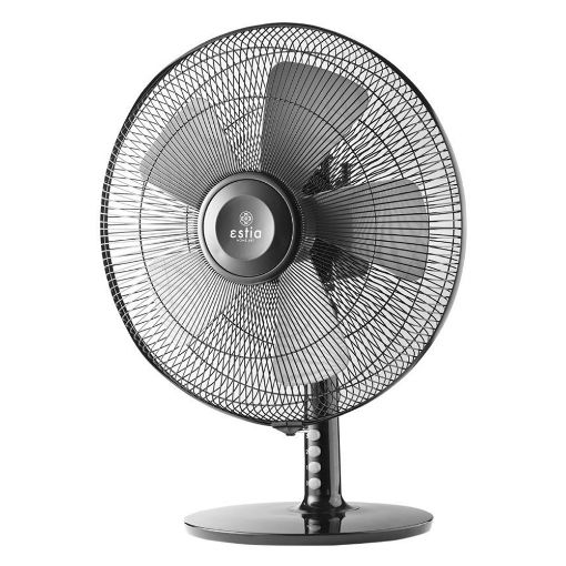 Εικόνα της Επιτραπέζιος Ανεμιστήρας Estia Levanto 40cm 55W Black 06-21085