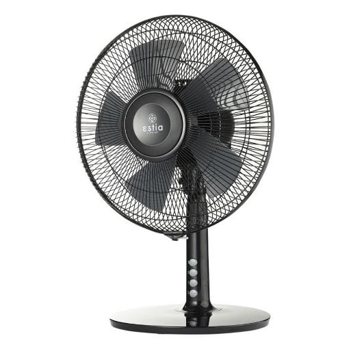 Εικόνα της Επιτραπέζιος Ανεμιστήρας Estia Levanto 30cm 45W Black 06-21078
