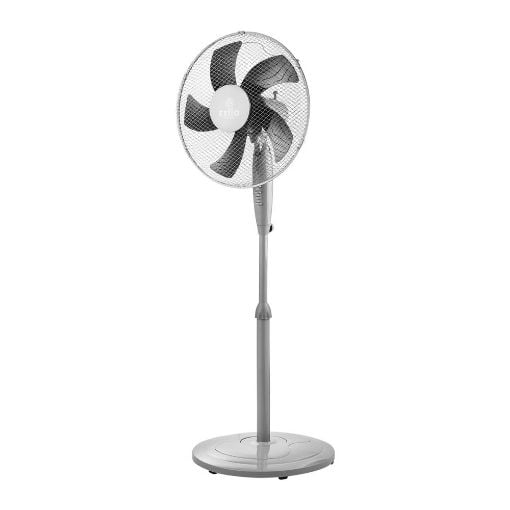 Εικόνα της Ανεμιστήρας Estia AeroPulse Stand Επιδαπέδιος 40cm με Στρογγυλή Βάση 50W Grey 06-21511
