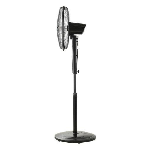 Εικόνα της Ανεμιστήρας Estia AeroPulse Stand Επιδαπέδιος 40cm με Στρογγυλή Βάση 50W Μαύρος 06-21504