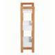 Εικόνα της Homcom Ραφιέρα Μπάνιου Από Μπαμπού Με 3 Ράφια 27.5x19.5x76 cm 834-099