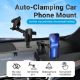 Εικόνα της Vention Car Phone Mount Auto Clamping Suction Cup Square Type Black KCOB0