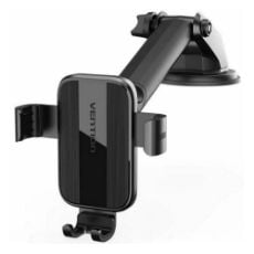 Εικόνα της Vention Car Phone Mount Auto Clamping Suction Cup Square Type Black KCOB0