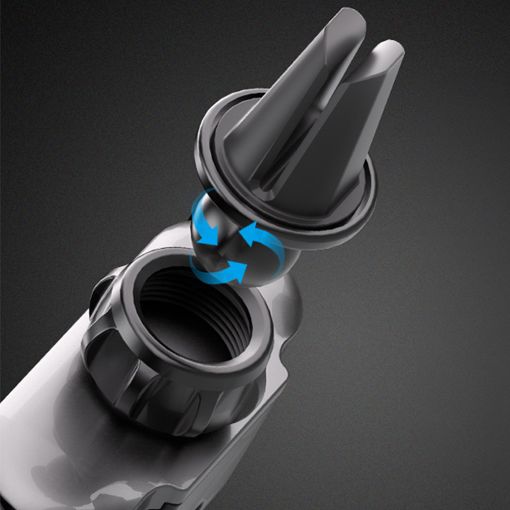 Εικόνα της Vention Car Phone Mount Auto Clamping Duckbill Clip Crossbar Type Gray KCEH0