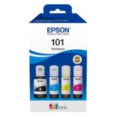 Εικόνα της Πακέτο 4 Μελανιών Epson 101 T03V64A Black/Cyan/Magenta/Yellow C13T03V64A